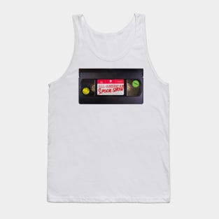 VHS Rewind All-American Spookshow Podcast Tank Top